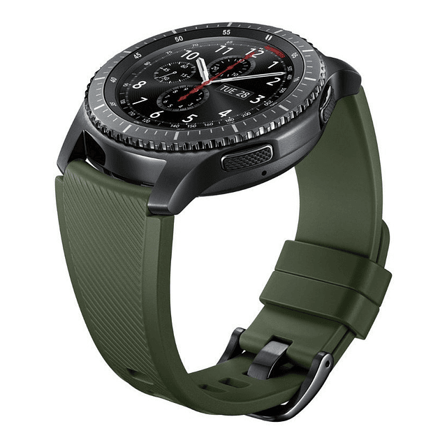 Correa Silicona Samsung Para Huawei Watch 46mm Gt Gt2 Active