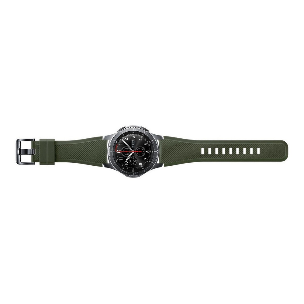 Correa Silicona Samsung Original Para Gear S3 Frontier Verde 4