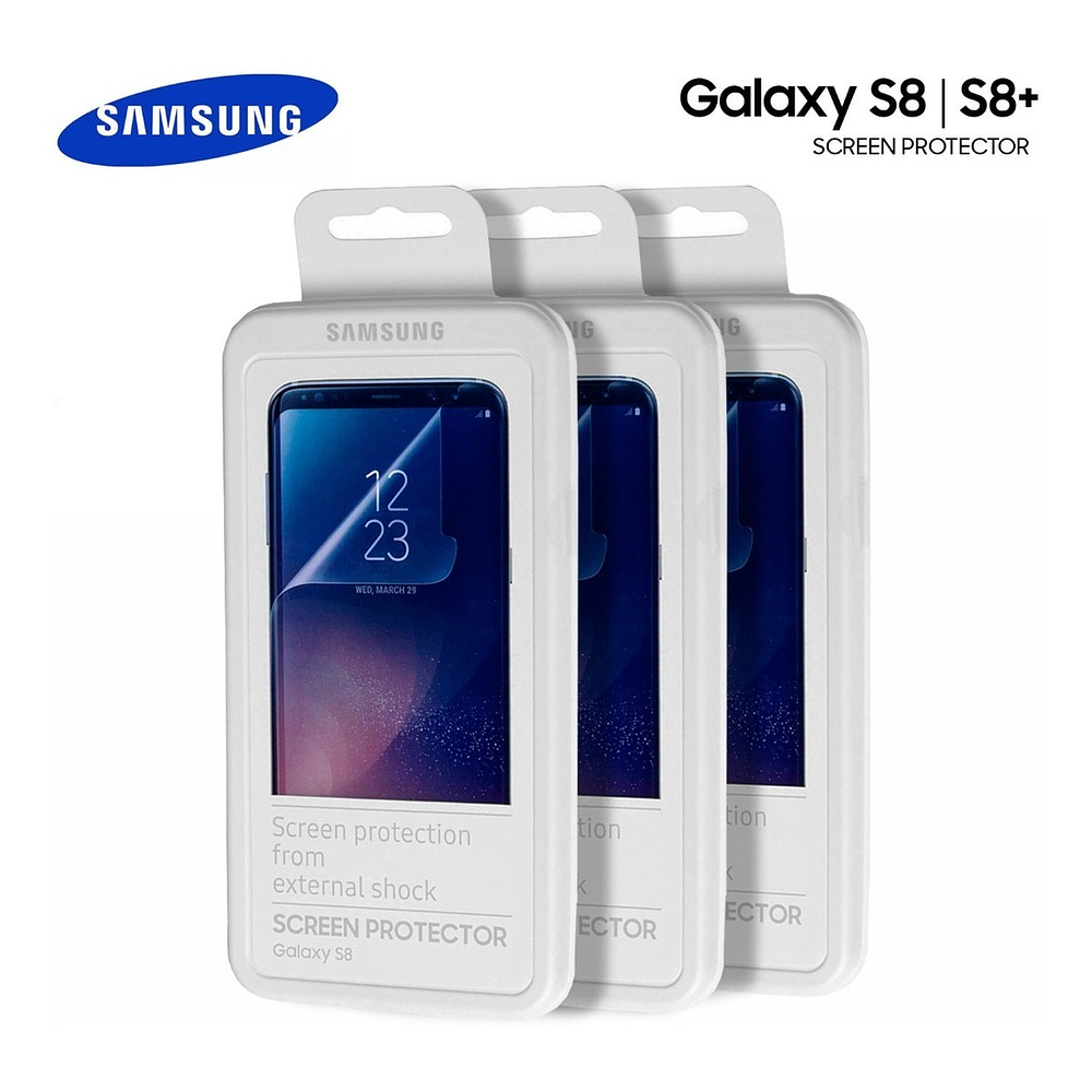 Samsung Protector De Pantalla Para Galaxy S8 Normal 2-pack 2