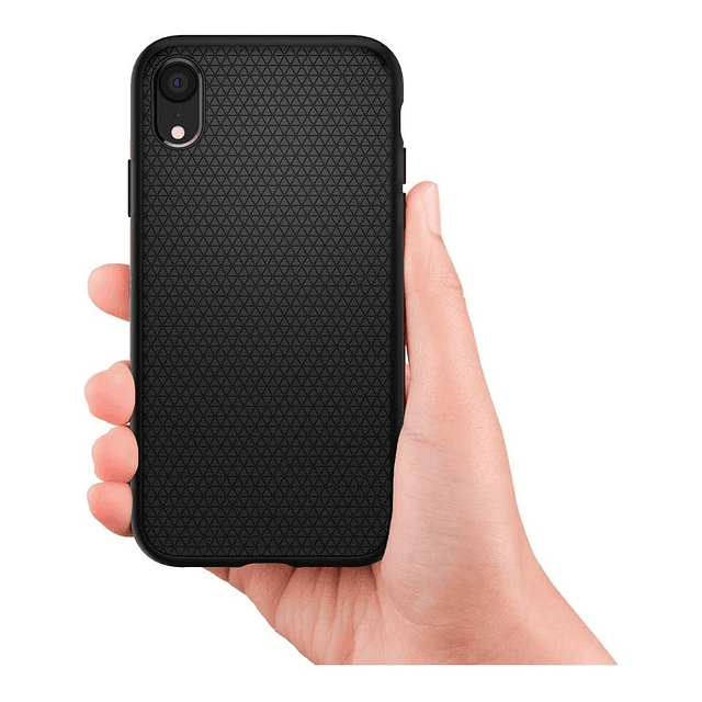 Case Spigen Liquid Air Para iPhone XR 6.1 Matte Black