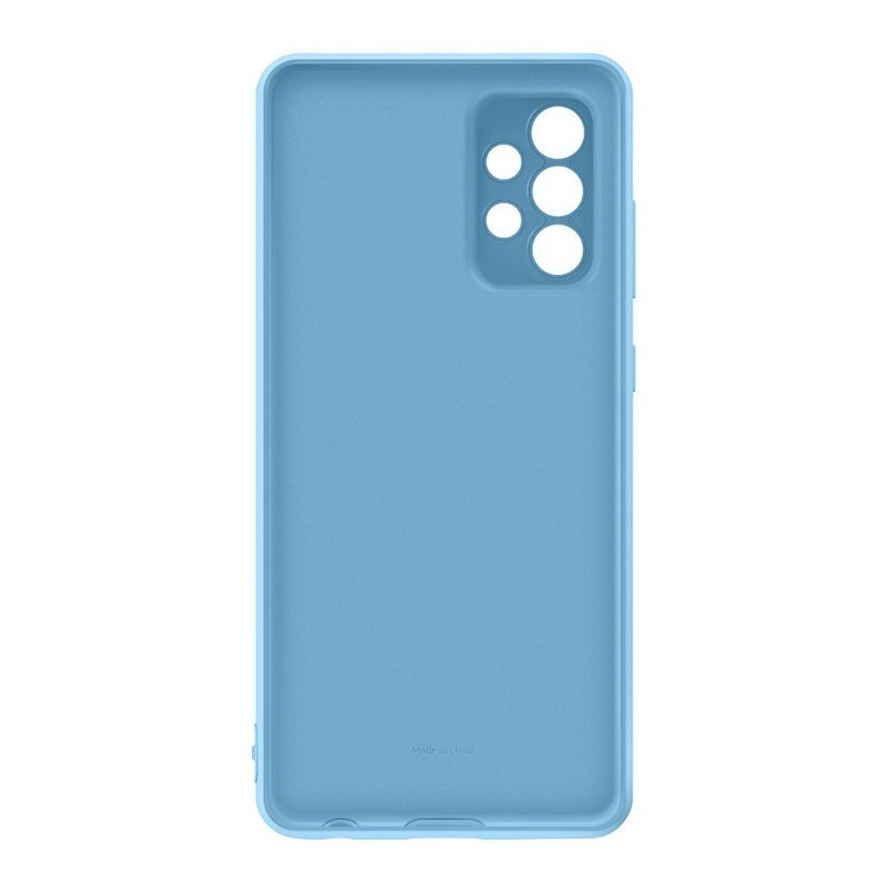 Case Samsung Silicone Cover Original Para Galaxy A72 Azul 2