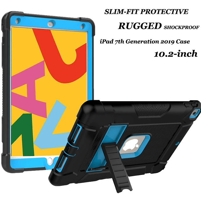 Case 360° Ltrop Para iPad Air 3 10.5 A2123 A2152 Con Glass