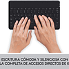 Teclado Logitech Keys To Go Para iPad 10.2 9gen A2602 A2604