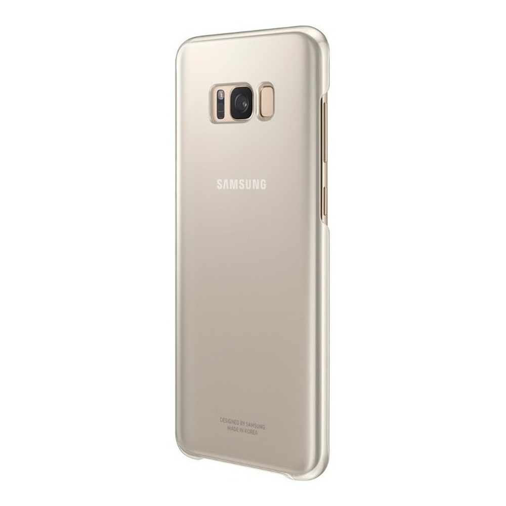 Case Samsung Clear Cover Para Galaxy S8 Plus Gold 3