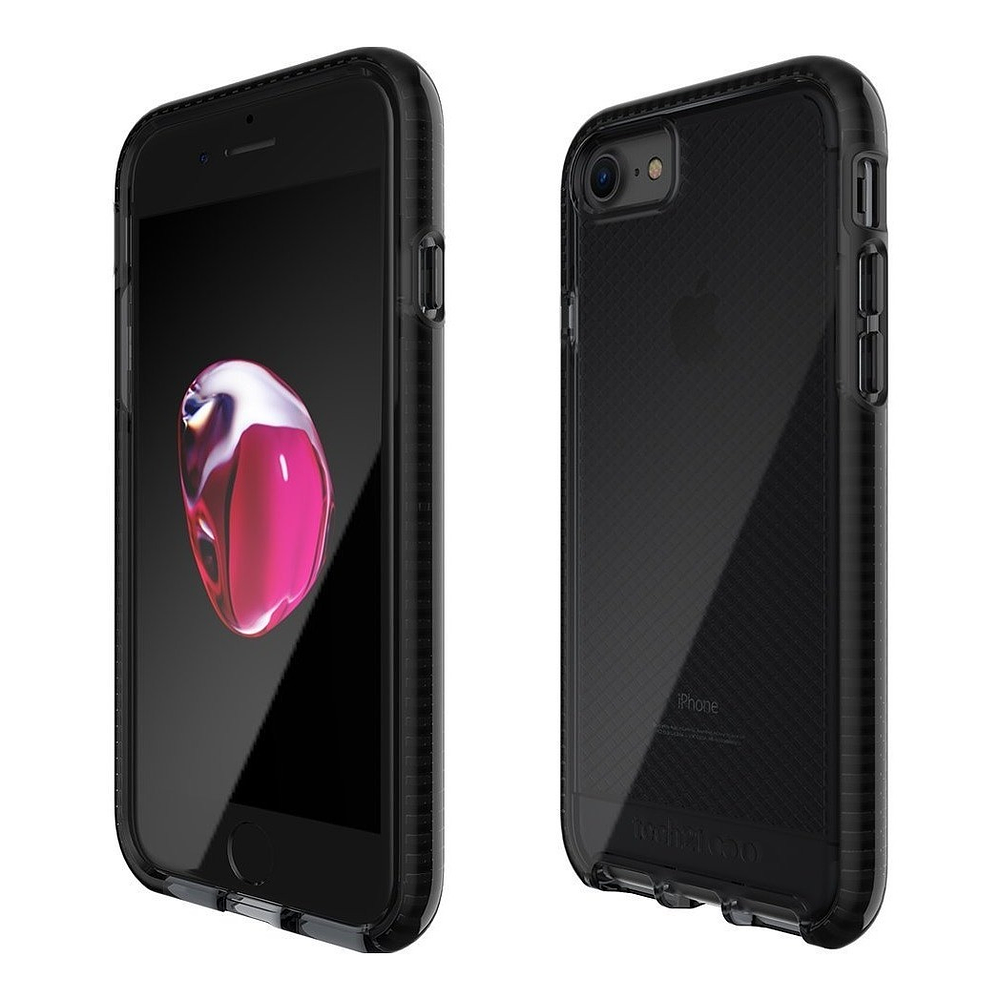 Tech21 Evo Check Case Ahumado  Para iPhone 7 Plus Protector 4