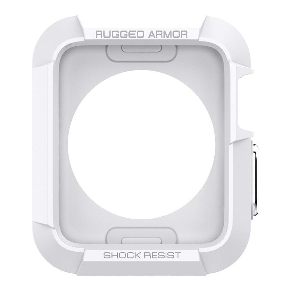 Case Spigen Rugged Armor Compatible Con Apple Watch 38mm Bla 4