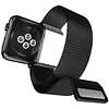 Correa Acero X-doria Compatible Con Apple Watch 45mm Serie 7 8 9 Negro