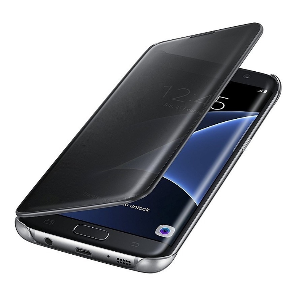 Samsung Clear S-view Cover Para Galaxy S7 Edge Original 2