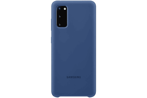 Samsung Silicone Cover  Para Galaxy S20 Plus Azul Case