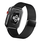 Correa Acero X-doria Compatible Con Apple Watch Serie 4 5 6 Se 1/2 44mm Negro 1