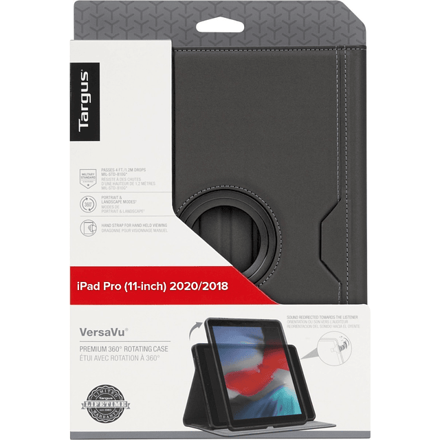 Case Funda Giratoria Targus Versavu Para iPad Pro 11 2020