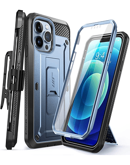 Case 360° Supcase Ub Pro Para iPhone 13 Pro Max 6.7 Azul