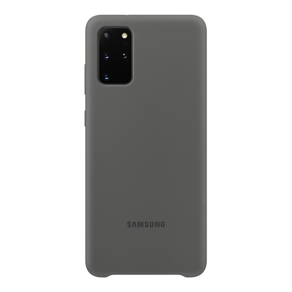 Case Samsung Silicone Cover Para Galaxy S20 Plus Gray 1