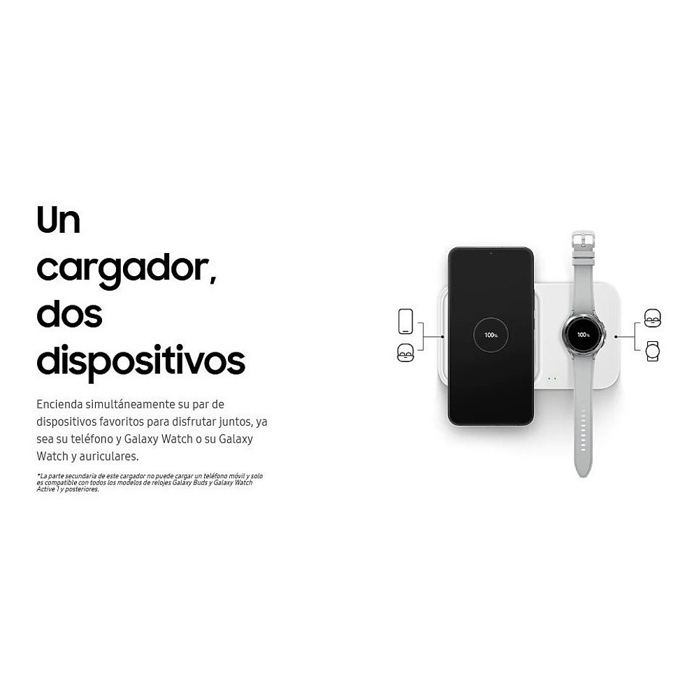 Cargador Inalambrico Samsung Original Note 10 9 8 S10 S9 S8 6