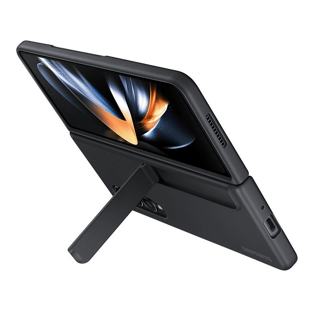 Samsung Standing Cover Para Galaxy Z Fold 4 Fold4 Con S Pen - Negro