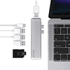 Adaptador Hub Usb C 7en2 Para Macbook Pro 13 14 15 16 Air