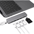 Adaptador Hub Usb C 7en2 Para Macbook Pro 13 14 15 16 Air 3