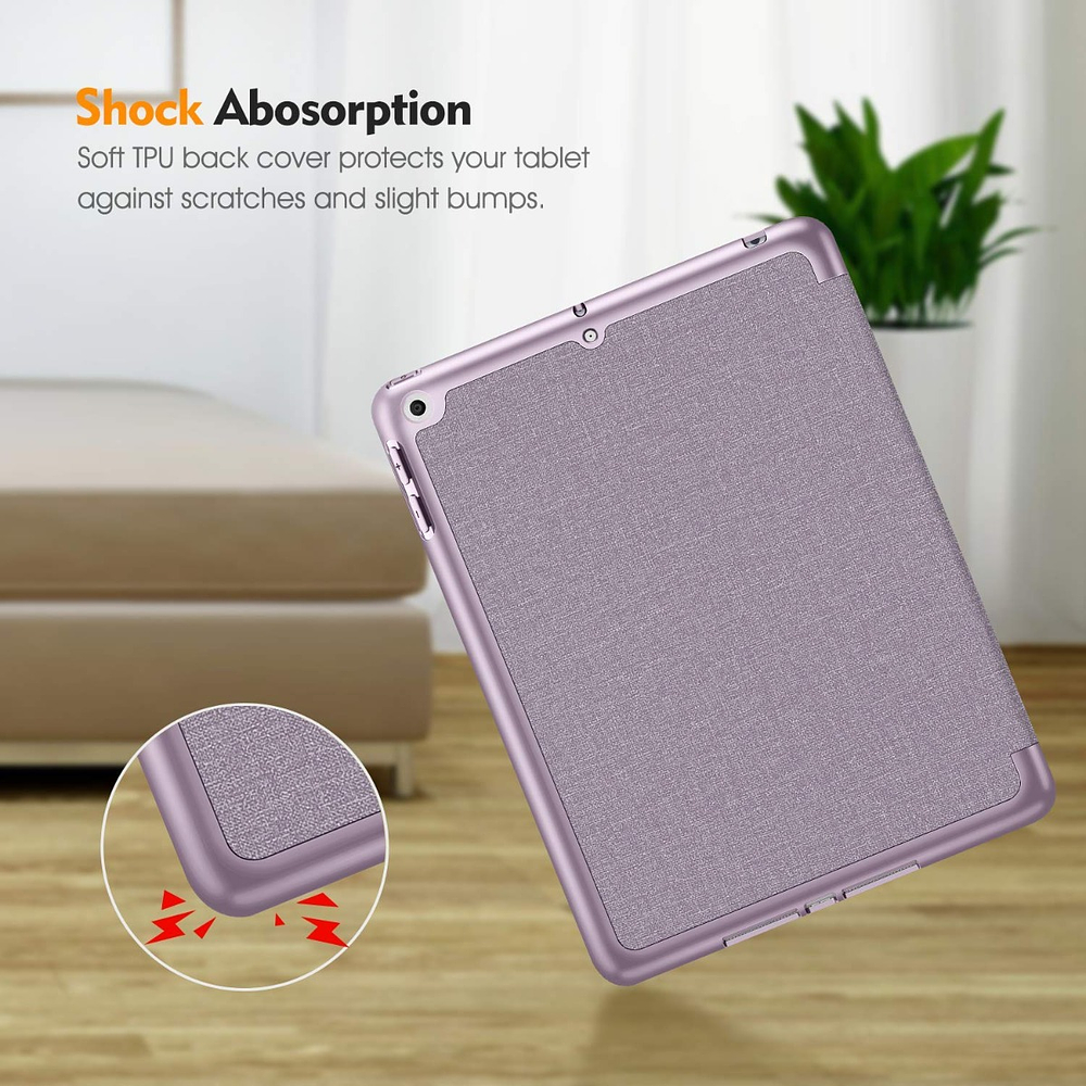 Case Fintie Para iPad 7gen 10.2 Flip Cover Con Portalápiz 6