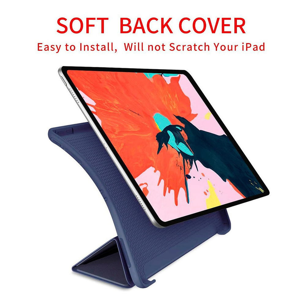 Funda Smart Case Para iPad Pro 11 2018 A1980 A1934 Silicona 2