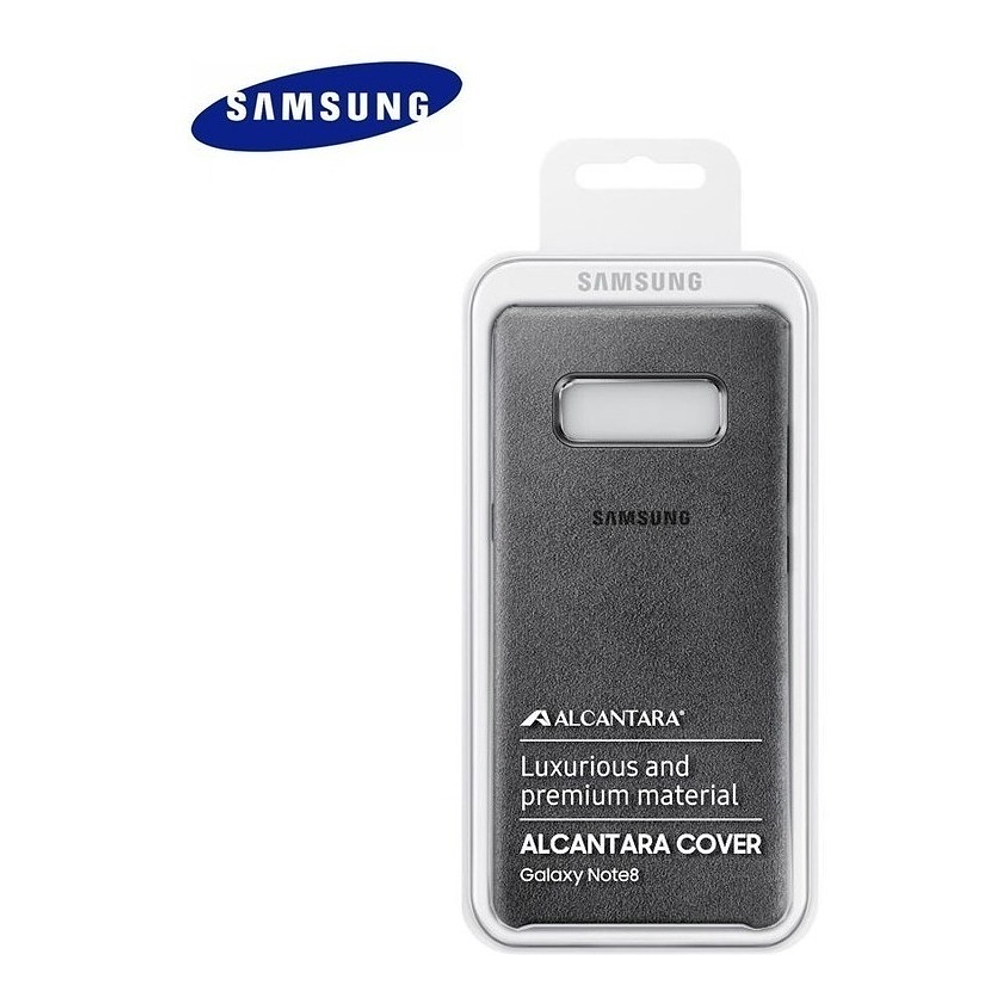 Case Samsung Alcantara Cover Para Galaxy Note 8 Gray 4