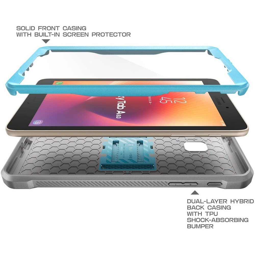 Case Supcase Protector 360° Para Galaxy Tab A 8.0 2017 T380 4