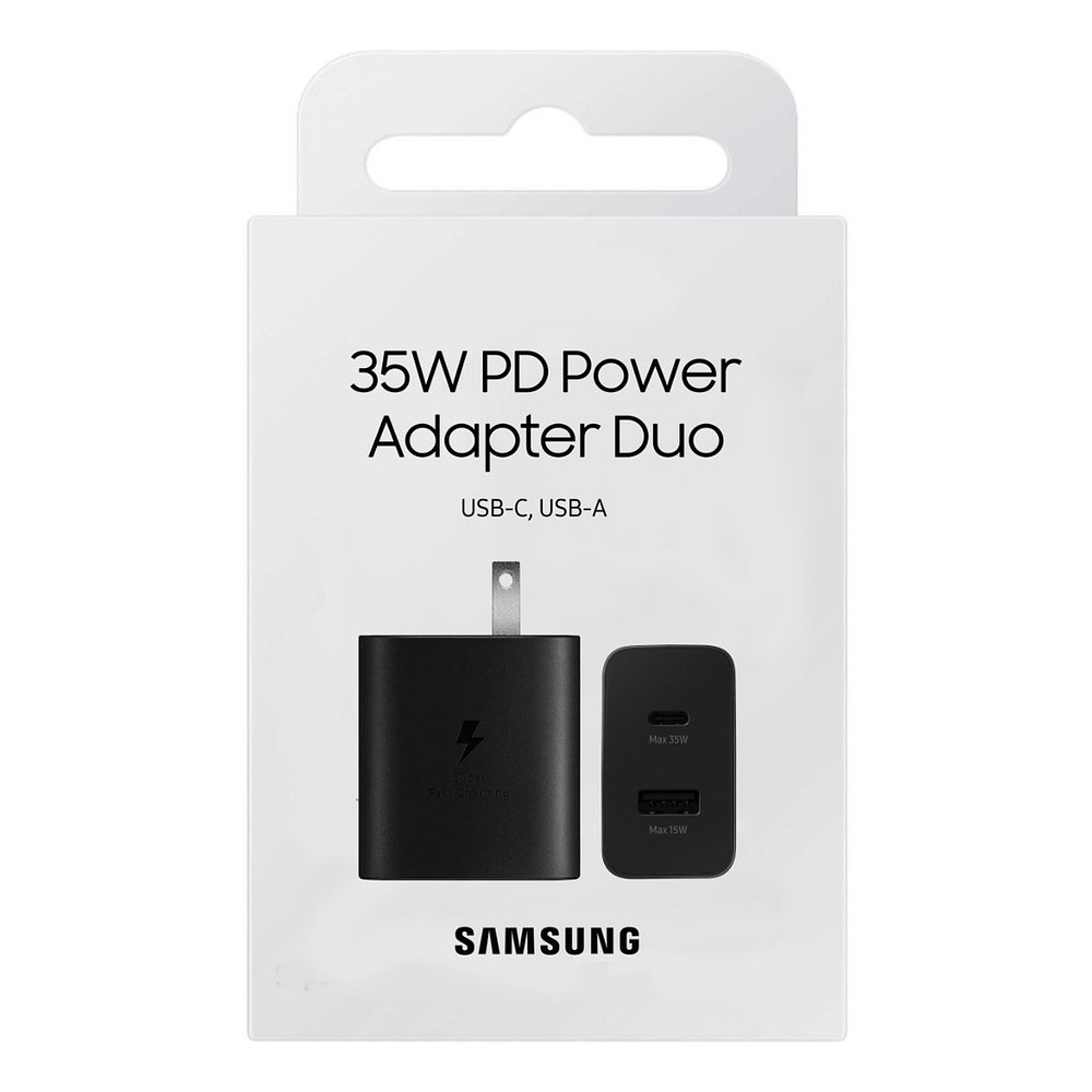 Cargador Samsung 35watts Duo Para Galaxy S21 Fe Fan 1