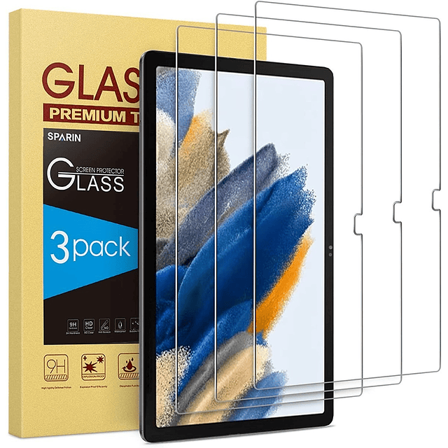 Mica Glass Sparin 3pcs Para Galaxy Tab A8 10.5 X200 X205