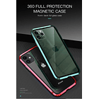 Case 360° De Vidrio Magnético Para iPhone 11 Pro 5.8 Verde 6