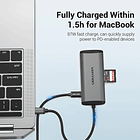 Adaptador Hub Usb C Hdmi Thunderbolt Para Macbook Pro Air 4