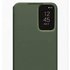 Case Samsung S-view Flip Wallet Case / Clear View Cover Para Galaxy S23 Plus - Verde