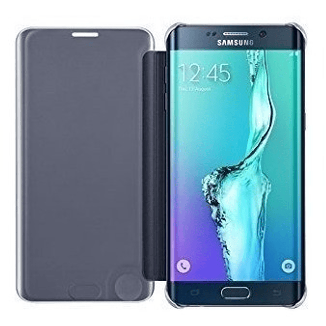 Samsung Funda Flip Cover S-view Para Galaxy S6 Edge Plus