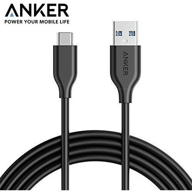 Anker Cable Datos Cargador Usb 3.0 A Usb Tipo C 1 Metro