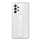 Samsung Case Protective Standing Cover Para Galaxy A53 5g Con Apoyo (transparente/blanco) 1