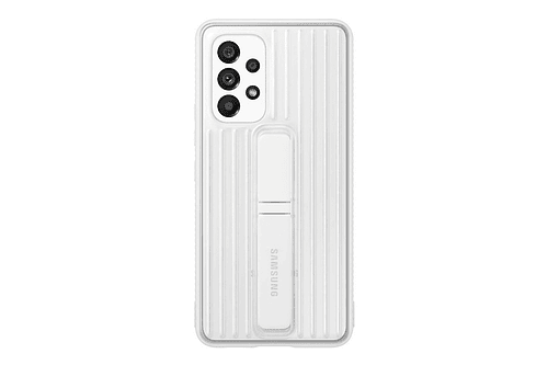 Samsung Case Protective Standing Cover Para Galaxy A53 5g Con Apoyo (transparente/blanco)