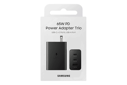 Samsung Cargador Trio 65w 25w 15w Para Galaxy S22 Ultra