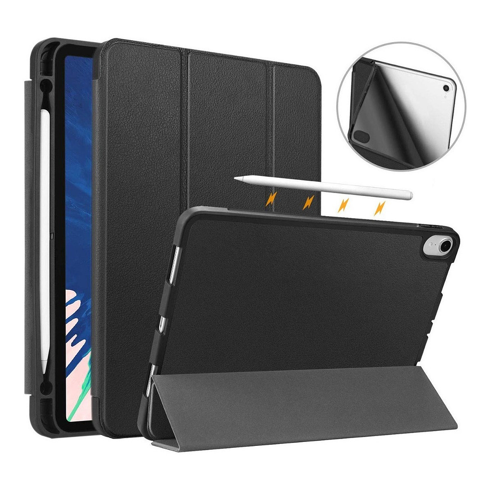 Smart Case Fintie Para iPad Pro 11 2018 A1980 A1934 Con Portalápiz Negro 1