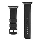 Correa Cuero Case Mate Compatible Con Apple Watch Serie 4 5 6 Se 1/2 44mm Negro 2