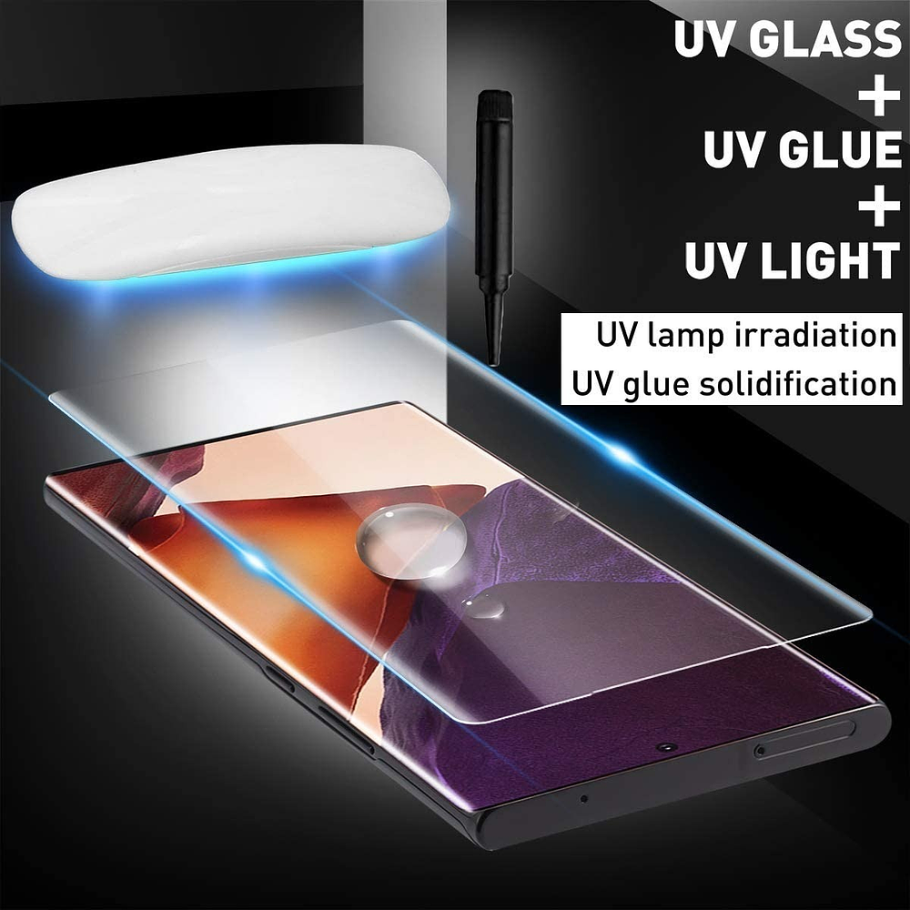 Mica Protector De Pantalla De Vidrio Uv Glass Para Galaxy S23 Normal / Galaxy S23 Plus / Galaxy S23 Ultra 7