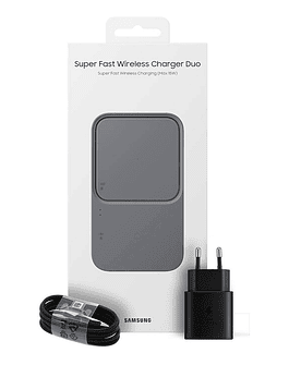 Cargador Inalámbrico Samsung Duo 15w Para Z Flip3 Flip 3