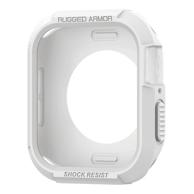 Case Spigen Rugged Armor Compatible Con Apple Watch 41mm Blanco