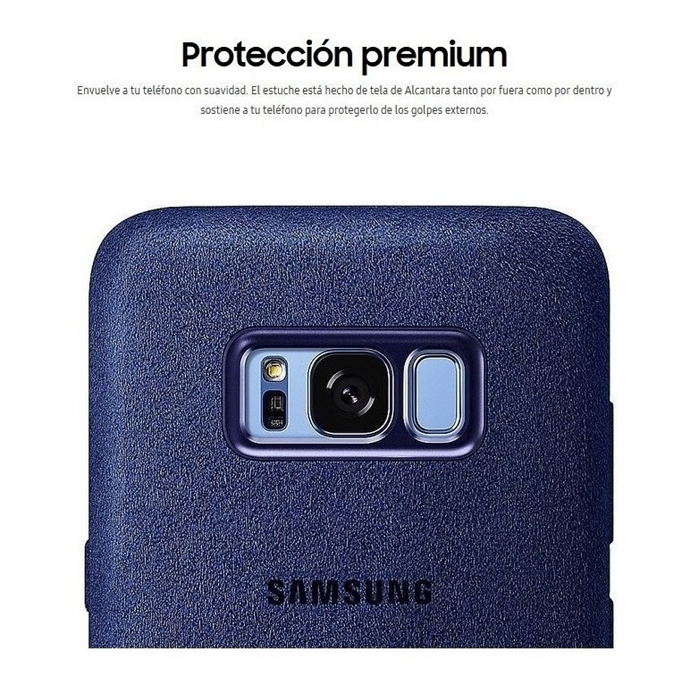 Case Samsung Alcantara Cover Para Galaxy S8 Plus Original 3