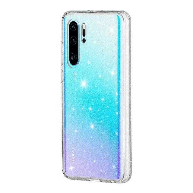 Case Mate Sheer Crystal Clear Glitter  Para Huawei P30 Pro