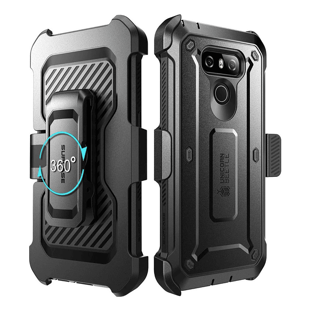 Case Supcase Ub Pro Para LG G6 (2017) Protector 360° Negro