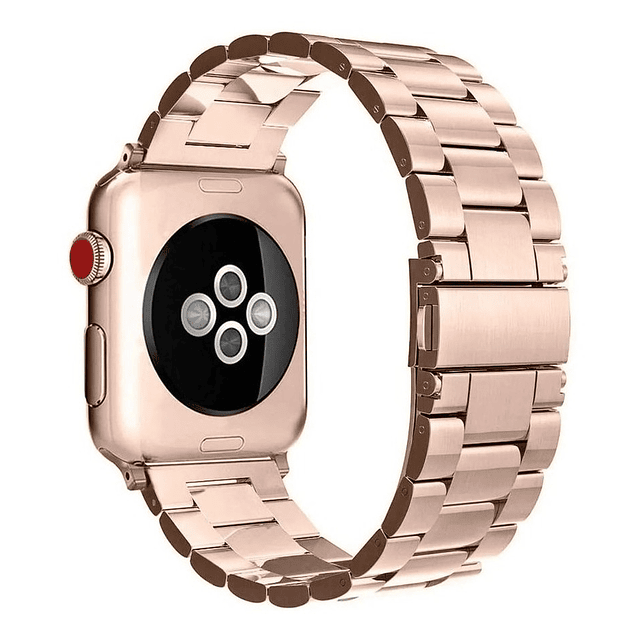 Correa Acero Fintie Compatible Con Apple Watch Serie 4 5 6 Se 1/2 44mm Bronce