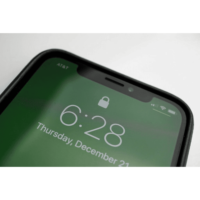 Apple Leather Case De Cuero Genuino Para iPhone X  5.8