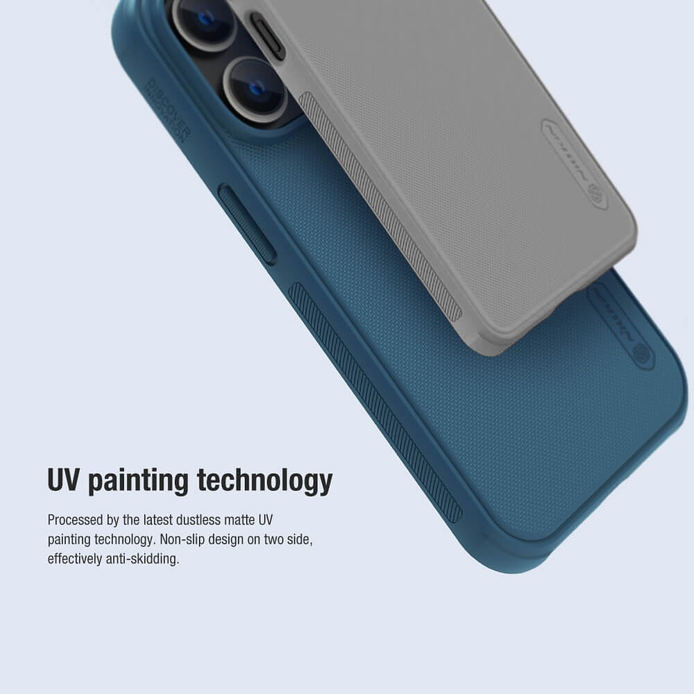 Case Thin Fit Delgado Mate  Para iPhone 14 Pro 6.1 Azul 7