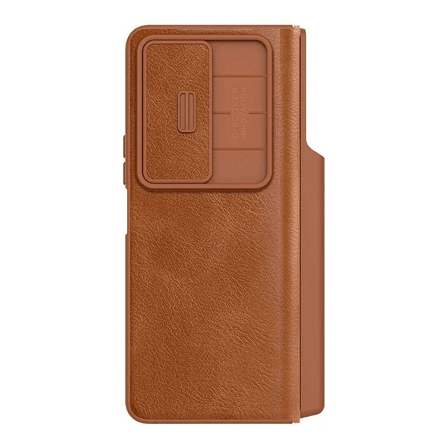 Funda Case Nillkin Qin De Cuero Para Galaxy Z Fold 4 Fold4 Con Portalapiz