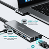 Adaptador Hub Vako Usb C Para Macbook Pro 13 A2338 M1 / M2