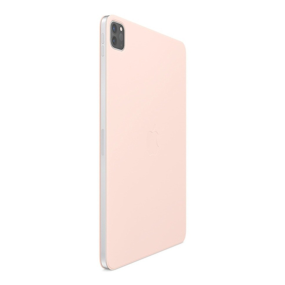 Smart Folio Para iPad Pro 12.9 2021 A2461 A2378 M1 5gen Pink Sand Case 3