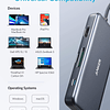 Anker Adaptador 7en1 Hub Usb C Hdmi 4k Para Chromebook